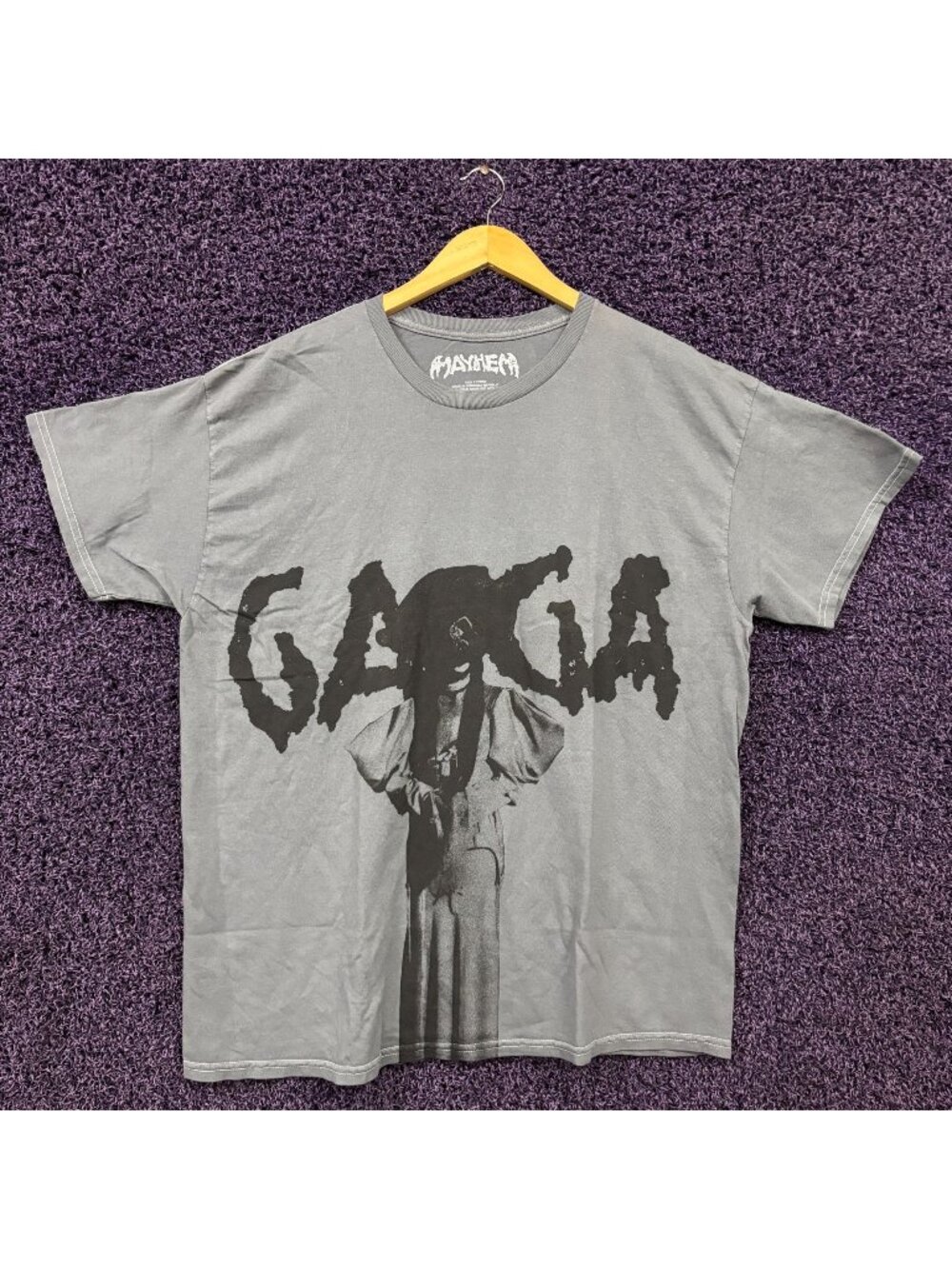Lady Gaga Mayhem Ball Strike A Pose Electropop T-Shirt XL